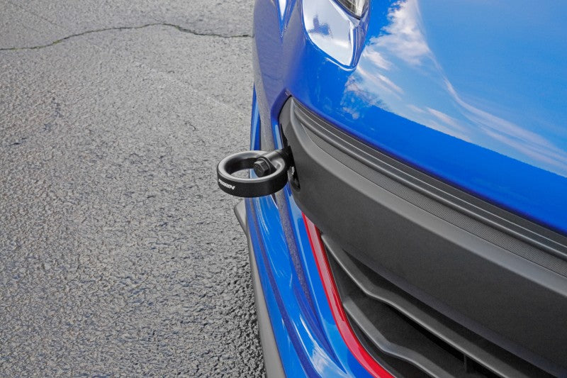Perrin 18-21 WRX/STI / 13-20 & 2022 BRZ / 17-20 Toyota 86 Front Tow Hook Kit - Flat Black