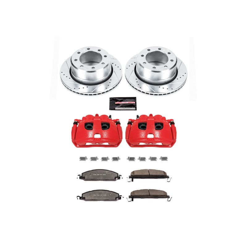 Power Stop 09-10 Dodge Ram 2500 Rear Z36 Truck & Tow Brake Kit w/Calipers