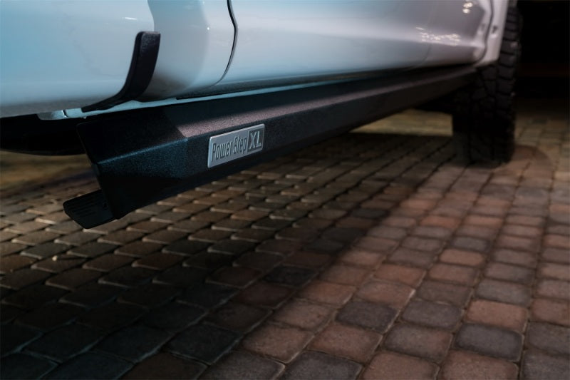 AMP Research 18-22 Jeep Wrangler JL 2DR PowerStep XL - Black (Incl OEM Style Illumination)