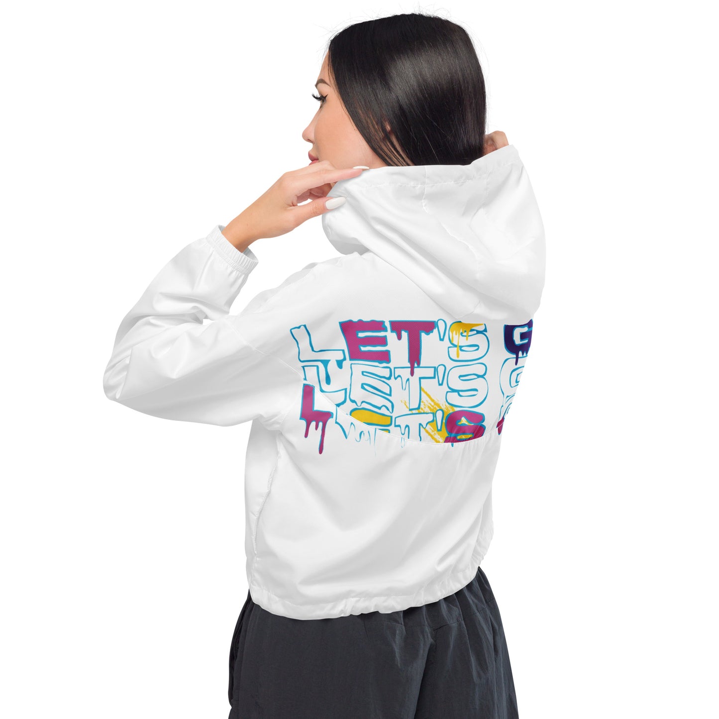 Women’s cropped windbreaker