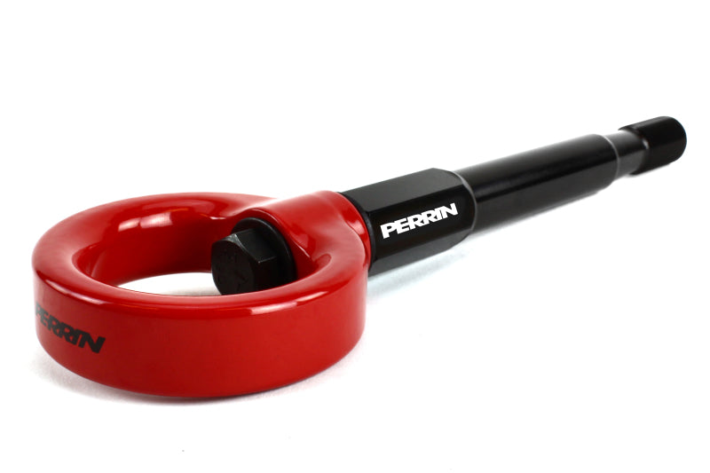 Perrin 18-21 WRX/STI / 13-20 & 2022 BRZ / 17-20 Toyota 86 Front Tow Hook Kit - Red