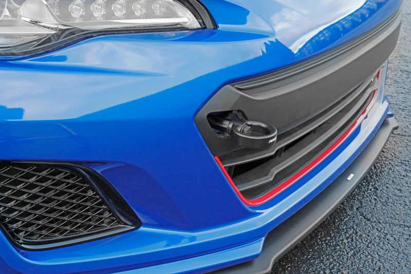 Perrin 18-21 WRX/STI / 13-20 & 2022 BRZ / 17-20 Toyota 86 Front Tow Hook Kit - Flat Black