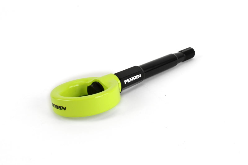 Perrin 18-21 WRX/STI / 13-20 & 2022 BRZ / 17-20 Toyota 86 Front Tow Hook Kit - Neon Yellow