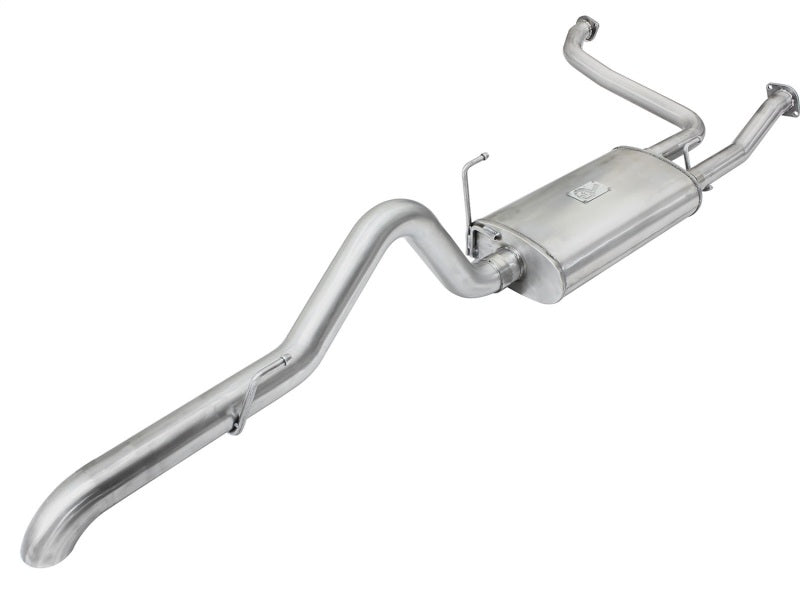 aFe MACHForce XP Exhaust Cat-Back 2.5/3in SS-409 w/ Hi-Tuck Tip 05-15 Nissan Xterra V6 4.0L