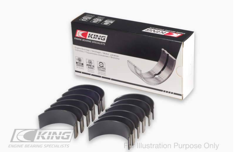 King BMW B58B30A (Size 0.25) Connecting Rod Bearing Set