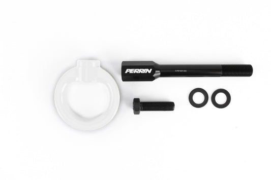 Perrin 02-07 Subaru WRX/STI Tow Hook Kit (Front) - White