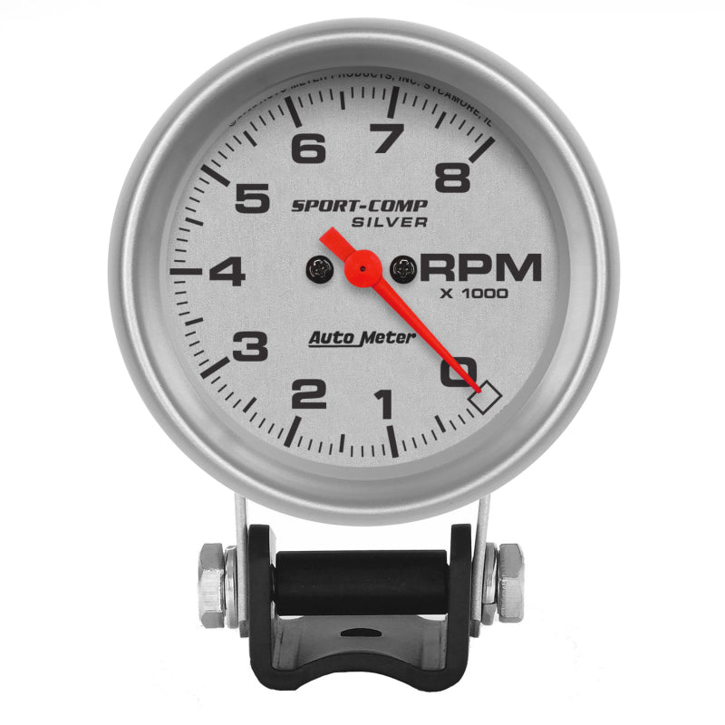 Autometer Ultra-Lite 2-5/8in Pedestal Tachometer 0-8000 RPM Gauge
