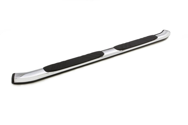 Lund 07-17 Chevy Silverado 1500 Ext. Cab (Excl. 11-17 Diesel) 5in. Oval Bent Nerf Bars - Chrome