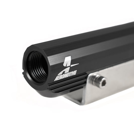 Aeromotive 02-14 WRX / 07-20 STI Top Feed Fuel Rails - Black