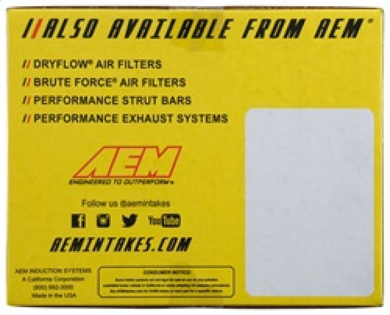 AEM 99-00 Honda Civic Si Polished Cold Air Intake