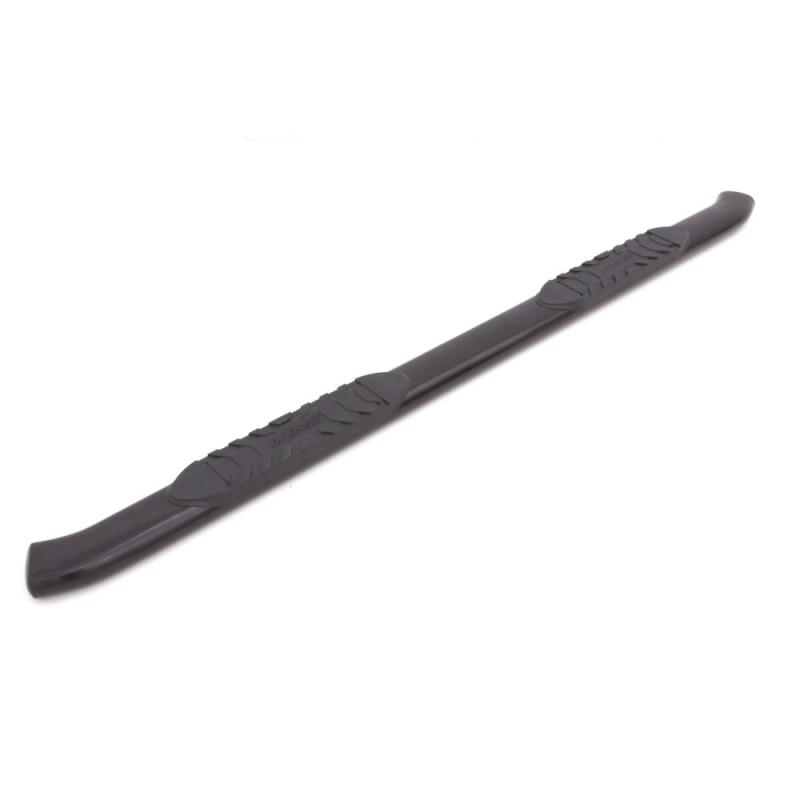 Lund 2009+ Dodge Ram 1500/2500/3500 Crew Cab 5in Oval Curved Steel Nerf Bars - Black