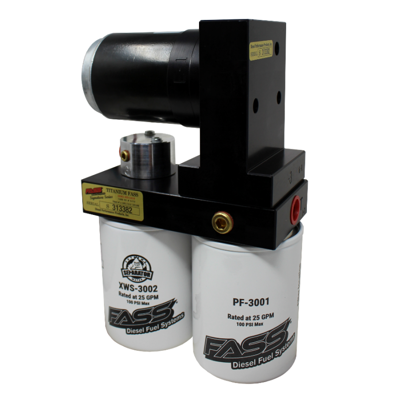 FASS 11-16 Ford F250/F350 Powerstroke 165gph Titanium Signature Series - Feeds Factory Pump