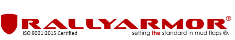 Rally Armor 16-18 Toyota RAV4 Red UR Mud Flap w/ White Logo