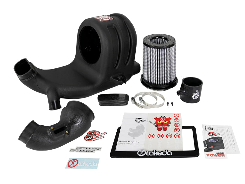aFe Takeda Momentum Pro DRY S Cold Air Intake System 15-18 Honda Fit I4-1.5L