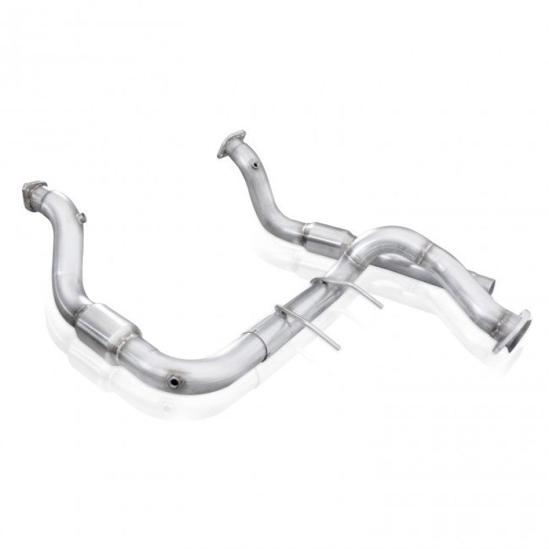 Stainless Works 2017 F-150 Raptor 3.5L 3in Downpipe High-Flow Cats Factory Connection