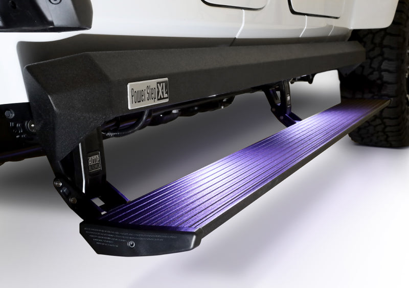 AMP Research 20-22 Jeep JT Gladiator (Launch/Overlnd/Rubicon/Sport/Sport S) PowerStep XL - Black