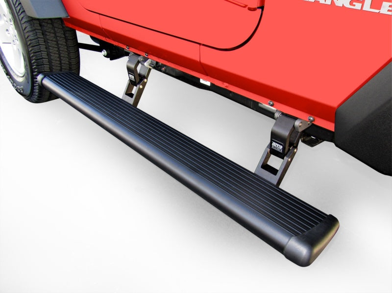 AMP Research 20-22 Jeep Gladiator (Launch/Overlnd/Rubicon/Sport) PowerStep (Incl. 4 Motors) - Black