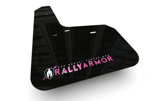 Rally Armor 15-21 Subaru WRX/STI Black Mud Flap BCE Pink Logo